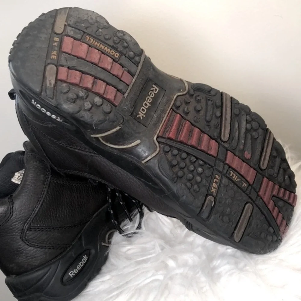 STEEL TOE | Reebok Steel Toe Waterproof Unisex Sneaker Boots, Men 4 / Women 6.